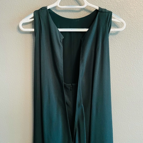 Narciso Rodriguez Classy Forest Green Dress - Picture 9 of 11